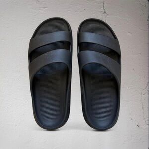 Bombas Men's Black Friday Slide Sandals - Comfortable Dual-Strap Slides